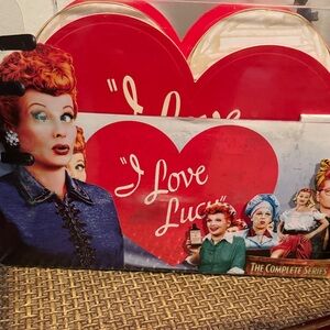 I Love Lucy DVD Set - Red Heart Retro Design